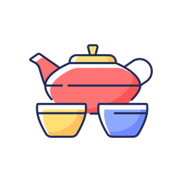 Juego de té chino  Icono