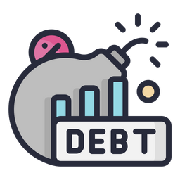 Debt Bomb  Icon