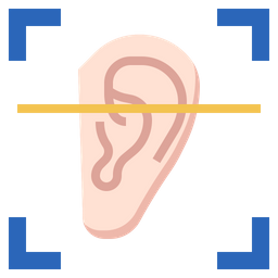 Ear Recognition  Icon