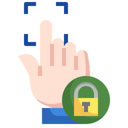 Biometric Lock  Icon