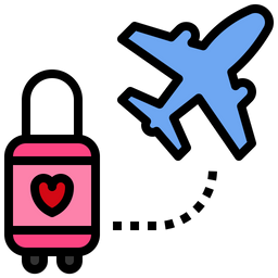 Honeymoon Travel  Icon