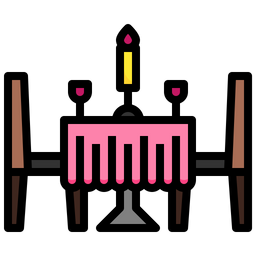 Dinner Table  Icon