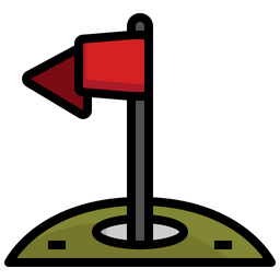 Golf Hole  Icon