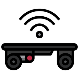 Elektrisches Skateboard  Symbol