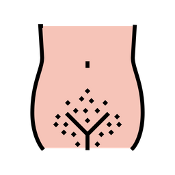 Bikini-Rasur  Symbol