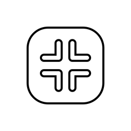 Pfeil maximieren  Symbol