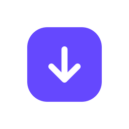 Down Arrow  Icon