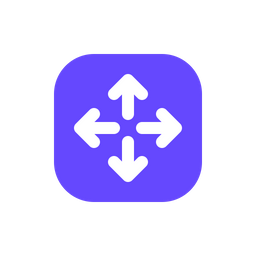 Move Direction Arrow  Icon