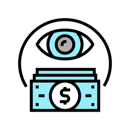 Money Tracking  Icon