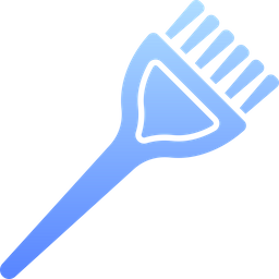 Hair Dye Brush  Icon