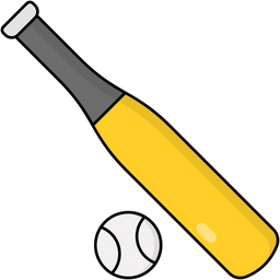 Base Ball Baseball Bat Bat Icon