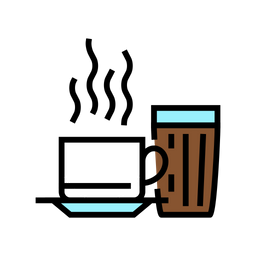 Heißer Kaffee  Symbol