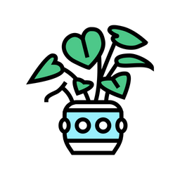 Green Leaves  Icon