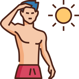 Hot Temperature  Icon