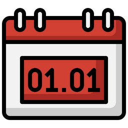 1er Januar  Symbol