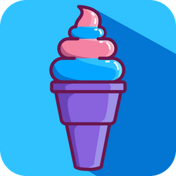 Swirl Ice Cream Cup  Icon