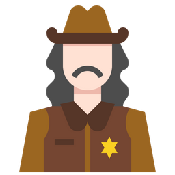 Cowboy Man  Icon