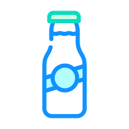 Milchflasche  Symbol