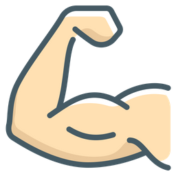 Arm Muscle  Icon