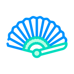 Hand Fan  Icon