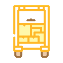 Parcel Truck  Icon