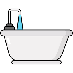 Badewanne  Symbol