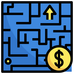 Finance Maze  Icon