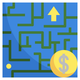 Finance Maze  Icon