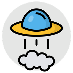 Cloud Saucer  Icon