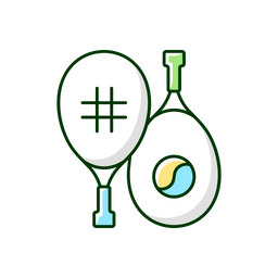 Tennis Rackets  Icon