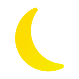 Crescent Moon  Icon