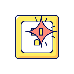 Sparking Outlet  Icon