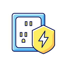 Surge Protection  Icon