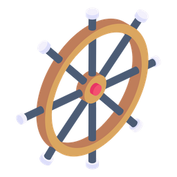 Boat Steering  Icon