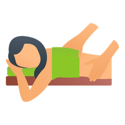 Körpermassage  Symbol