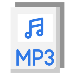 Mp 3 File  Icon