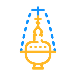 Censer Priest Religion Icon