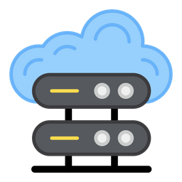 Cloud Server  Icon