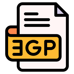 3 Gp File  Icon