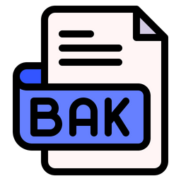 Bak Document  Icon