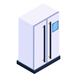 Double Door Refrigerator  Icon