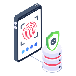 Biometric Security  Icon