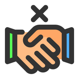 No Handshake  Icon