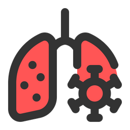 Corona In Lungs  Icon