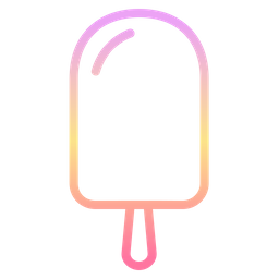 Choc Bar Ice Cream  Icon