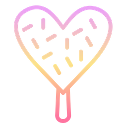 Heart Ice Pop  Icon