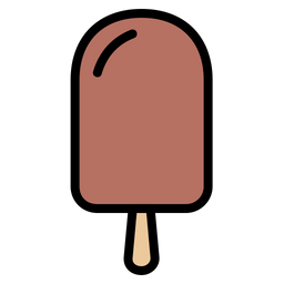 Choc Bar Ice Cream  Icon