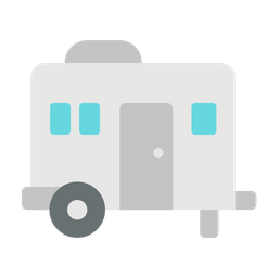 Camper Trailer  Icon