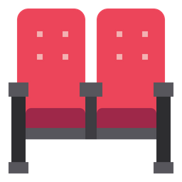 Cadeira de cinema  Ícone