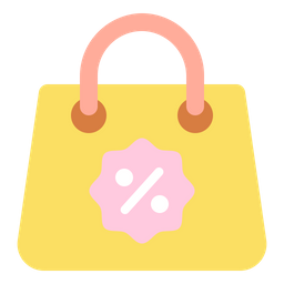 Discount On Bag  Icon